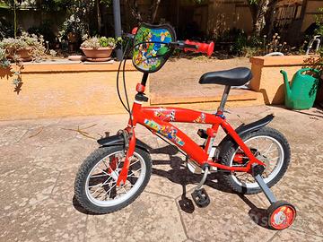 Bicicletta bambino 14 pollici (4-7 anni)