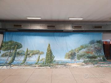 Fondale teatrale ex rai tv