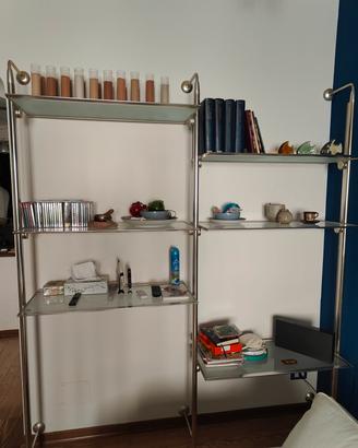 Libreria in cristallo