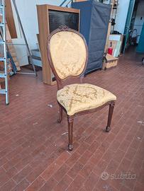 Sedie classiche in stile Luigi XV