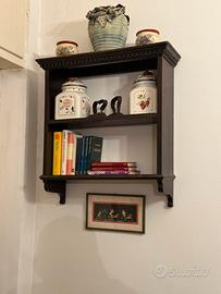 Libreria scaffale in legno massello