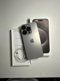 IPhone 15 Pro 100% Batteria Originale