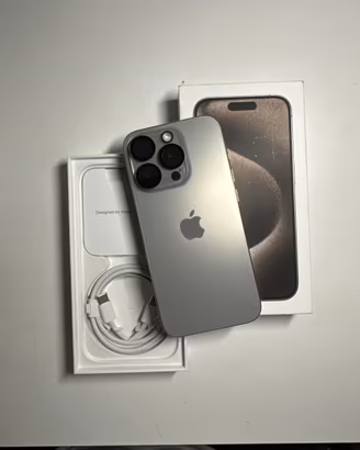 IPhone 15 Pro 100% Batteria Originale