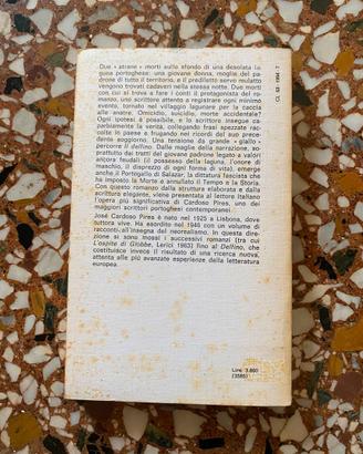 Libro "Il delfino" - José Cardoso Pires (Editori R