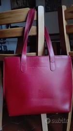 Borsa pelle rossa Fratelli Rossetti originale