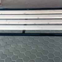 letto in metallo con doghe