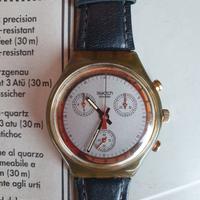 Swatch Chrono Goldfinger SCM100