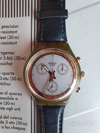 Swatch Chrono Goldfinger SCM100