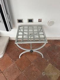 Tavolino ferro battuto