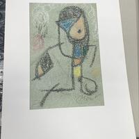 Dipinto personagge Joan Miró