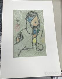 Dipinto personagge Joan Miró