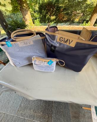 Borsa da mare GianMarcoVenturi / Set 3 pz.