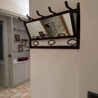 Attaccapanni Vintage ferro e specchio