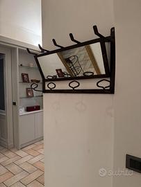 Attaccapanni Vintage ferro e specchio