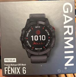 Garmin fēnix 6 Pro Solar – completo di accessori