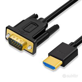 SHULIANCABLE Cavo da HDMI a VGA, Cavo adattatore H