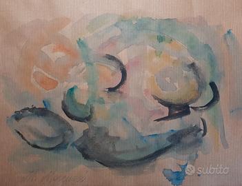 Mario Marcucci "cesto con frutta"
