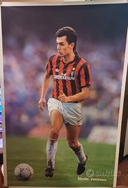 poster marco van basten Milan anni 80 come foto