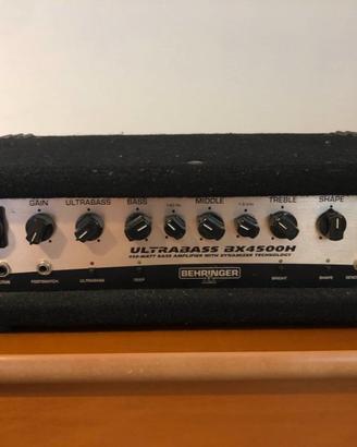 Testata e cassa per Basso Behringer