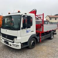 Mercedes Atego ribaltabile e gru Targa Gialla