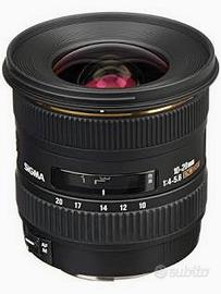Obiettivo Sigma 10-20 4-5.6 EX DC Canon