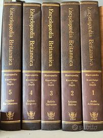 Encyclopedia Britannica diversi volumi