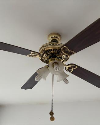 Lampadario con pale