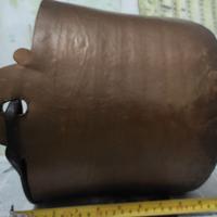 Antico secchio in rame & altro contenitore