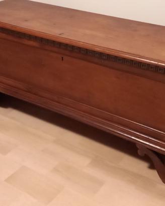 Cassapanca in legno 120 x 55 x 66 h cm