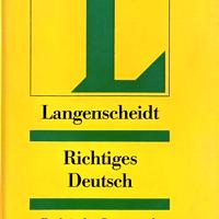 Langenscheidt Richtiges Deutsch