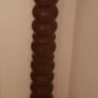 Piantana porta vaso in legno