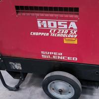 generatore mosa 220/380v motosaldatrice 