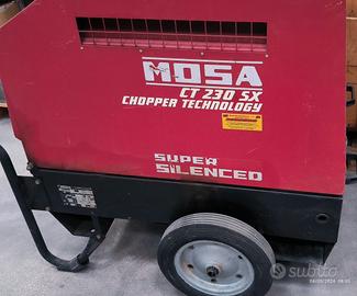 generatore mosa 220/380v motosaldatrice 