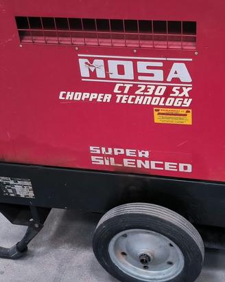 generatore mosa 220/380v motosaldatrice 