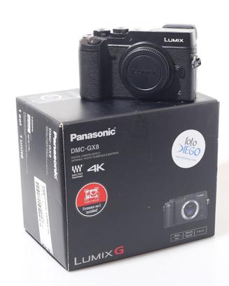 FOTOCAMERA DIGITALE MIRRORLESS PANASONIC GX8.CORPO