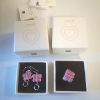 Anello e orecchini farfalla Thun