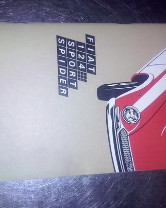 libretto uso manutenzione fiat 124 spaider