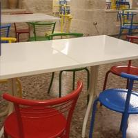 tavoli e sedie per locali commerciali