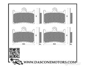 2 Coppie Pastiglie Yamaha 250 1700