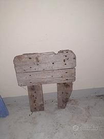 chiusura in legno finestra di caverna ww1