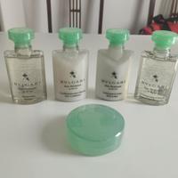Set da bagno Bvlgari al thè verde nuovi