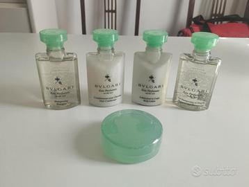 Set da bagno Bvlgari al thè verde nuovi