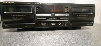 Piastra doppia cassetta Pioneer CTW606DR