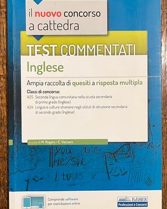 Test commentati inglese per concorso
