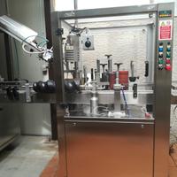 Etichettatrice capsulatrice mod. omb a doppia staz