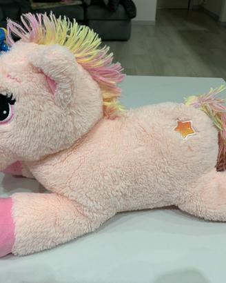 Gioco,Pupazzo, Peluche Unicorno 40 Cm Pony,Cavallo