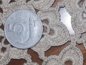 Moneta da 5 lire anno 1952