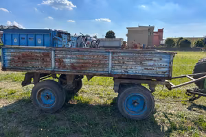 Rimorchio agricolo 2 assi Gazzi da 35q