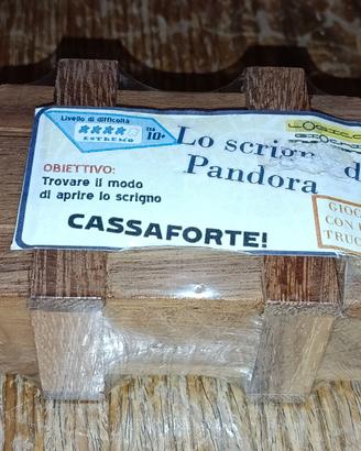 GIOCO ROMPICAPO IN LEGNO "SCRIGNO PANDORA"