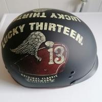 Casco moto vintage Lucky Thirteen